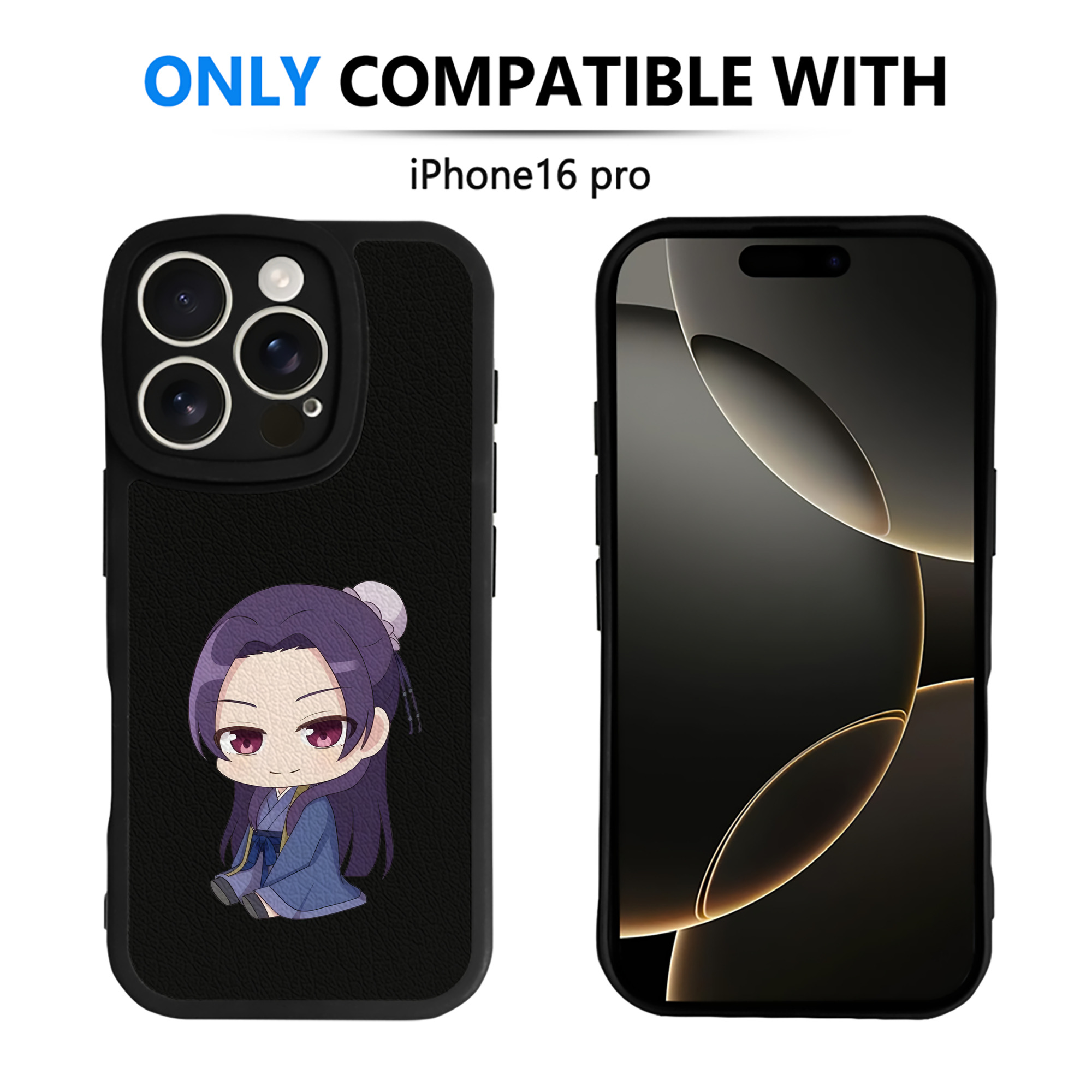 薬屋のひとりごと The Apothecary Diaries 【iPhone 16シリーズ対応】シリコンスマホケース（レザー調） 材質：シリコン